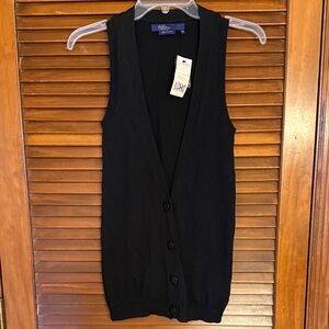 NEW Button-Up Sweater Vest